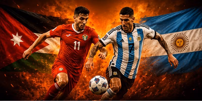 Soi Kèo Jordan VS Argentina Qua Tương Quan Lực Lượng